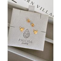 ราคา ต่างหู Mickey พ่นทราย no.2 พร้อมแป้นทองแท้90% น่ารักมากๆค่ะI (8585123038)