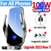 ราคา Car Magnetic Cell Phone Holder wireless charger Mobile Phone Stand in Car GPS Support 360° Rotatable Mount For iPhone 14 (26277357634)