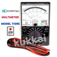 ราคา มิเตอร์วัดไฟ KYORITSU มัลติมิเตอร์อนาล็อค รุ่น1109S เป็นมิเตอร์แบบเข็ม ขนาดกระทัดรัด พกพาสะดวก MAKE IN JAPAN (3137728204)