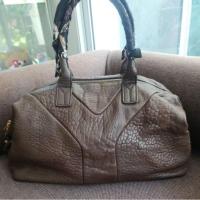 ราคา กระเป๋าหนังช้างแท้มือสองหน้าYSL (27218840420)