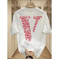 ราคา เสื้อยืดแขนสั้นผู้ชาย สไตล์ STREETWEAR ลายพิมพ์ลิปสติกรอบคอ ทำจากผ้าฝ้ายแท้ (44422267924)