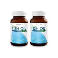 ราคา VISTRA Salmon Fish Oil 1000 mg Plus Vitamin E น้ำมันปลาแซลมอน(75 แคปซูล) x 2 ขวด (323753152)