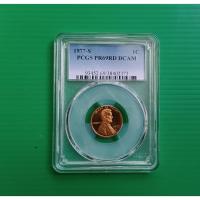 ราคา เหรียญเกรด PCGS PR69RD DCAM Lincoln Memorial Cent 1977-S (42725106393)