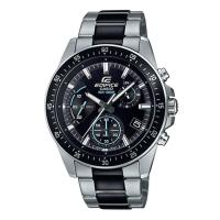 ราคา Casio Edifice นาฬิกาข้อมือผู้ชาย สายสเตนเลสสตีล รุ่น EFV-540SBK,EFV-540SBK-1A,EFV-540SBK-1AV (CMG) - สีเงิน-ดำ (2780777581)