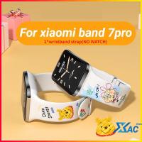 ราคา Miband 7 Pro สายรัดข้อมือซิลิโคน เปลี่ยนได้ MI band 7 Pro สายรัดข้อมือ สําหรับ MI band 7 Pro Smart Watch band xiaomi band 7pro สายรัดการ์ตูน (21942601767)