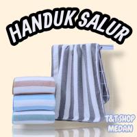 ราคา T&T SHOP ผ้าเช็ดตัวลายทางอเนกประสงค์ MEDAN (57603859487)
