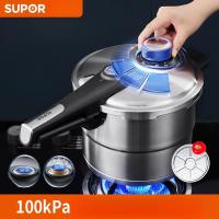 ราคา หม้อความดัน Supor 304 Blue Eye ควบคุมความดัน หม้อความดันสูง ทำอาหารเร็ว (29231846072)