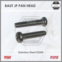 ราคา SS304 Stainless JP Bolt M6 X 16 (SUS304 A2-70 สกรูหัวกระทะ) M6x16 / 6x16 / JP Bolt 6 x 16 (53554023482)