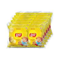 ราคา เลย์ มันฝรั่งแท้ทอดกรอบแผ่นเรียบ รสมันฝรั่งแท้ 13 ก. แพ็ค 12 ห่อ (46157596452)