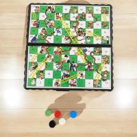 ราคา เกมส์บันไดงู เกมบันไดงูแม่เหล็ก แบบพกพา ขนาด13X13 cm. ฝึกสมอง เสริมการเรียนรู้ (25290222562)