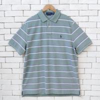 ราคา POLO RALPH LAUREN CLASSIC FIT STRIPED MESH POLO SHIRT (41327886355)