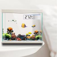 ราคา Zzz Digital Aquarium เครื่องมือวัดอุณหภูมิน้ํา LCD ใส (40628537406)