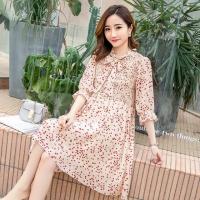 ราคา ชุดคลุมท้อง ผ้าจอเจียร์ลายหัวใจ สม๊อกช่วงอก (2397548580)