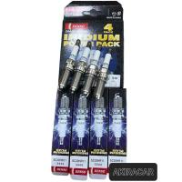 ราคา หัวเทียน เข็มอิริเดียม 4หัว MARCH , ALTIS 2010- , TIDA , YARIS (1.2) SC20HR11 DENSO ของแท้ หัวสีฟ้าอมเขียว (20753747899)