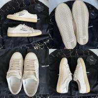 ราคา used good con ysl sneakers size37 (21068035897)