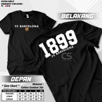 ราคา BARCELONA ธีมฟุตบอล Distro เสื้อยืดผู้ชาย 1899 30s วัสดุ (49350965488)