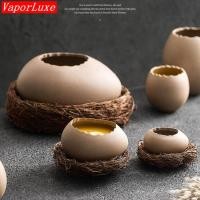 ราคา ชามพอร์ซเลนสไตล์ไข่นกกระจอกเทศ-ไข่นึ่งและจานขนมพร้อมขาตั้งเซรามิกเกรดเชิงพาณิชย์สําหรับโยเกิร์ต/พุดดิ้ง 7กิโลไบต์ (56605130778)