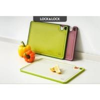 ราคา Lock&Lock เขียงต้านเชื้อแบคทีเรียระดับพรีเมียมพร้อมที่ลับมีดที่สะดวก (40263496467)