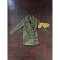 ราคา เสื้อโค้ท | Made of Fabric | สีเขียว | ลายสก๊อต | ของแท้ | (used) (2525232478)