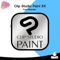 ราคา คลิป studio EX 4.0.3 + Materials โปรแกรมวาดการ์ตูน (27003897545)