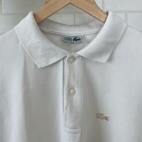 ราคา Chemise Lacoste เสื้อโปโลผู้ชายมือสอง รอบอก 46 นิ้ว โลโก้จระเข้แท้ (43017905202)