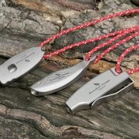 ราคา Kidatao Voyage Titanium Survival Whistlepact นกหวีดความปลอดภัยฉุกเฉินนกหวีดกันสนิมสําหรับ Camping & Rescue & Training ใหม่ (47356052568)
