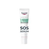ราคา [Exp.2027]Eucerin Pro Acne Solution SOS Serum 40ml ผลิตภัณฑ์บำรุงผิวหน้า เหมาะสำหรับผิวเป็นสิว (25126036620)