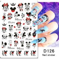 ราคา สติกเกอร์ติดเล็บ ลายมิกกี้เม้าส์ 3D มีหลากหลายแบบให้เลือก สินค้าพร้อมส่งในไทย (56752059623)