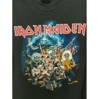 ราคา เสื้อวง Iron maiden ป้าย Hanes® ตอกปี ©2007 มือสองไร้ตำหนิ/สภาพ 98% (23354770831)