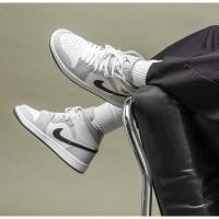 ราคา (พร้อมส่ง ของแท้100%) AIR JORDAN 1 MID LIGHT SMOKE GREY (W) (10468319444)