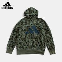 ราคา เสื้อฮู้ดมือสอง Adidas สีเขียวทหาร ลายพราง โลโก้ดำ อก 46 ยาว 28 สภาพใหม่ (40426365406)