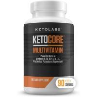ราคา คีโตคอร์ วิตามินคีโต | Keto Multivitamin for Men & Women | Keto s & Carvore Diet s, Keto Friendly Multivitamin | No คีโตฟลู | อุดมไปด้วย & โพแทสเซียม | 90 แคปซูล (46807818165)
