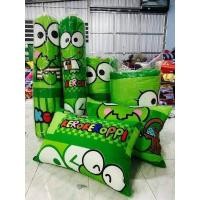 ราคา เซทที่นอน Topper ขนาด 6 ฟุต ลายกบเขียว 6 ชิ้น (10512092916)