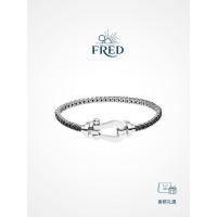 ราคา สร้อยข้อมือ FRED Force 10 Series ขนาดใหญ่ ทองคำขาว 18K (51008054521)