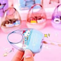 ราคา กบเหลาดินสอ 2รู มีหูหิ้ว ลายการ์ตูน แฟนซี น่ารัก เหลาได้ 2รู มีฝาเปิดปิด อย่างดี กบเหลา เครื่องเขียน (24371393401)