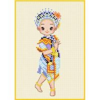 ราคา ชุดปักครอสติช ฉุยฉายพราหมณ์ (NTD-02) Cross Stitch Kit (2616949803)