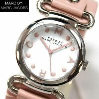 ราคา นาฬิกา Marc Jacobs ของแท้ Small Molly Pink Leather Women's Watch MBM1305 (2866815351)