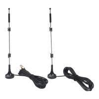 ราคา 9dBi WiFi Antenna Dual-band Intelligent Switching 2.4GHz Strong Wall Penetration (41827862128)