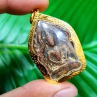 ราคา พระขุนแผนพิมพ์ทรงพลใหญ่ กรุวัดบ้านกร่าง เลี่ยมกรอบทองไมครอนกันน้ำอย่างดี สุดยอดแห่งพระที่เสริมด้านเมตตามหานิยม (9471409736)