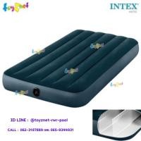 ราคา Intex ที่นอนเป่าลม ดูรา-บีม 3.5 ฟุต (ทวิน) 0.99x1.91x0.25 ม. สีเขียว รุ่น 64732 (2817431140)