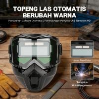 ราคา Auto Darkening หมวกเชื่อมพลังงานแสงอาทิตย์แว่นตาขนาดใหญ่สีจริงสําหรับตัดโบว์เชื่อม (42778637869)