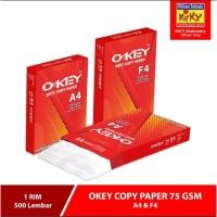 ราคา กระดาษ OKEY HVS BY KIKY A4 & F4 75 แกรม 1 RIM (25079227783)