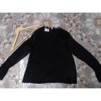 ราคา Aถ400(ถแดขตล)#เสืัอหญิงแขนยาวแต่งกระดุมหลังพื้นดำผ้าใส่สบายแต่งงานฉลุงานป้าย masaya (22989348983)