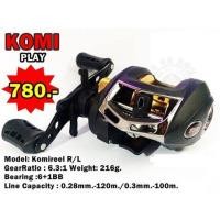 ราคา รอก KOMI PLAY รอกตกปลาราคาถูก รอกเบท รอกหยดน้ำ มีทั้ง ซ้าย เเละ ขวา (16275657685)