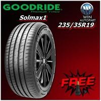 ราคา ยางรถยนต์ ขนาด 235/35R19 รุ่น Solmax1 ยี่ห้อ GOODRIDE (แถมจุ๊บลม) (40202789647)