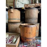 ราคา ถังไม้ตวงข้าวโบราณ ถังตวงข้าวสารโบราณ ตังไม้ตวงข้าว ขนาดตั้งแต่5ลิตร (48306343445)