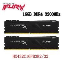 ราคา Kingston HyperX Fury DDR4 RAM 32GB ชุด 2x16GB DDR4 3200MHz HX432C16FB3K2/32 PC หน่วยความจําเดสก์ท็อป (28029010470)