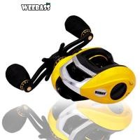 ราคา WEEBASS รอก - รุ่น OMISE (สีเหลือง) รอกเบททรงหยดน้ำ รอกตกปลา (1874060572)