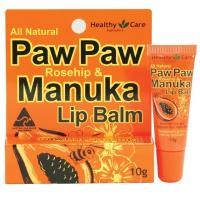 ราคา *พร้อมส่ง*Healthy Care Paw Paw Rosehip & Manuka Lip Balm 10g. (1171540278)