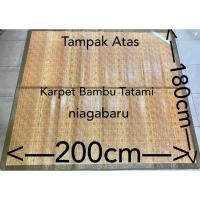 ราคา พรมไม้ไผ่ทาทามิ ขนาด 200 x 180 (25086403198)